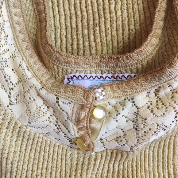 🤩FREE PEOPLE waffle textured tank top - Picture 4 of 5